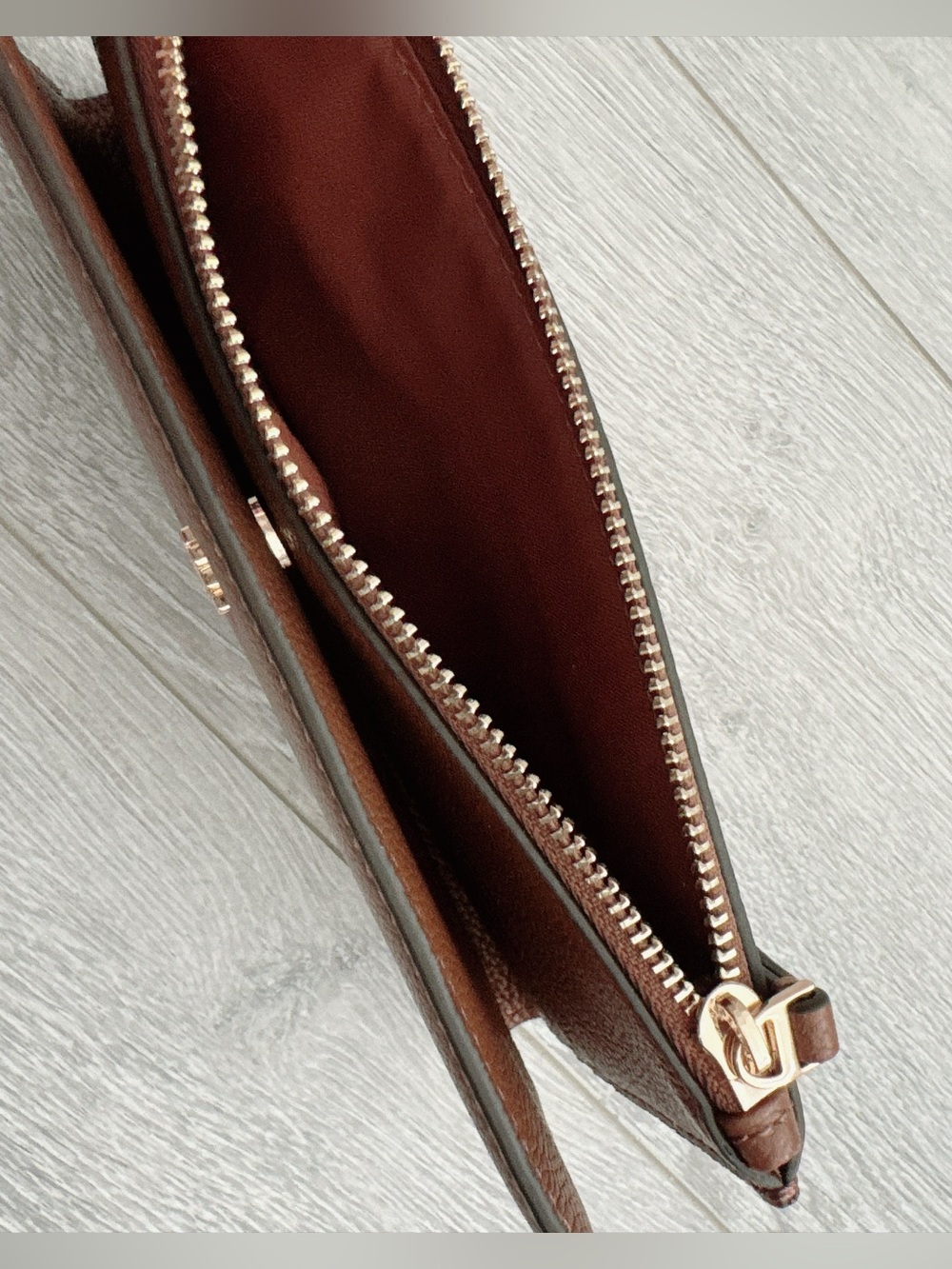 Tory Burch - Slim wallet in cortado - Picture 3 of 3